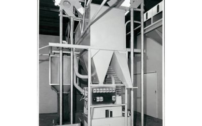 Floveyor the first aeromechanical conveyor 1958